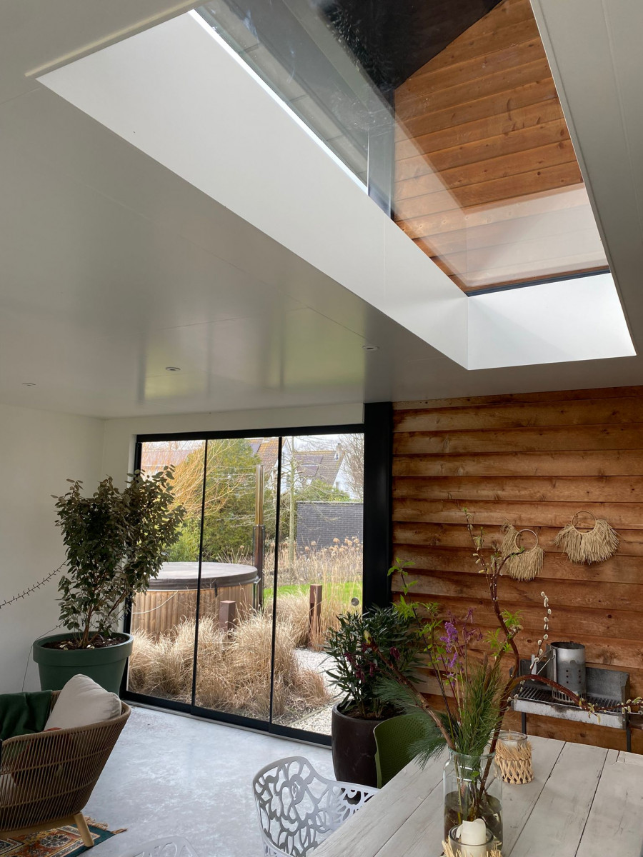 Daklichtshop foto's en projecten